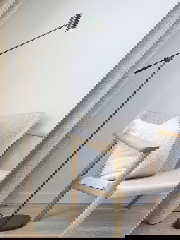 Cato LED Golvlampa Dimbar Skogsgrön/Svart