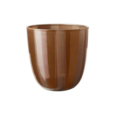 Circus Värmeljushållare Orange/Beige stl S