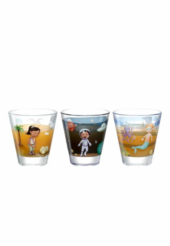 Bambini avventura dricksglas 6-pack