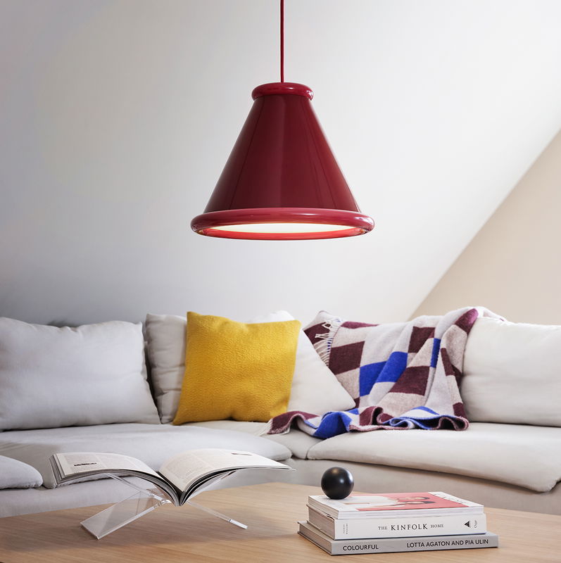 Belle Taklampa D36 Wine Red/Red Violet