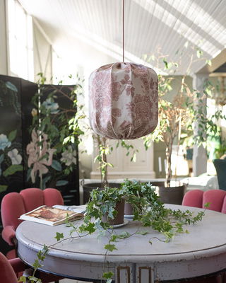 Beata Takskärm D38 Sunshine Vinröd