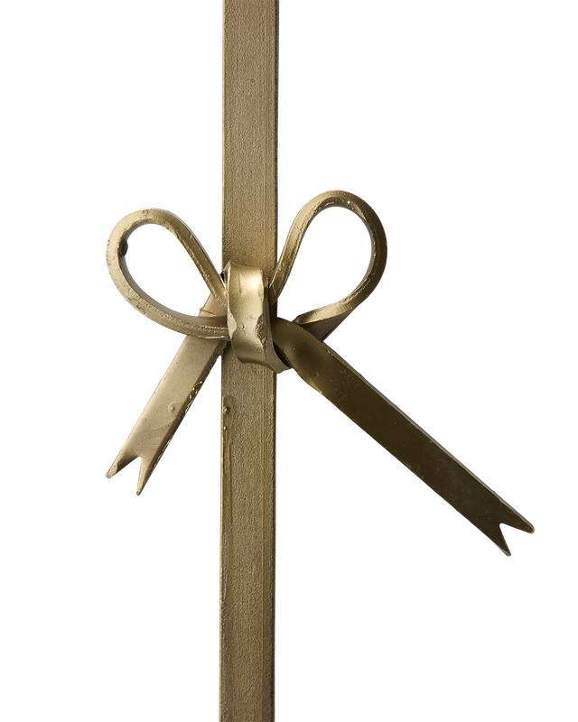 Francis Väggljushållare H57 Mässing