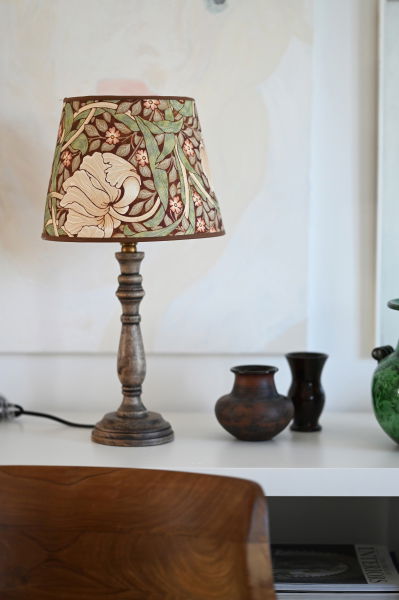 Pimpernel lampskärm med Westminister Lampfot