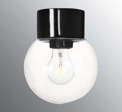 Classic Glob 15cm IP54 Svart/Klar