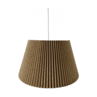 Linda Plisserad Takskärm Natur