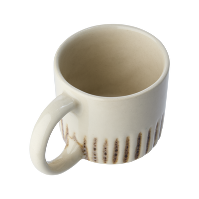 Mira Kopp D7 Elfenben/Brun 4-pack