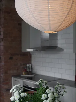 Verona Taklampa 55cm Vit