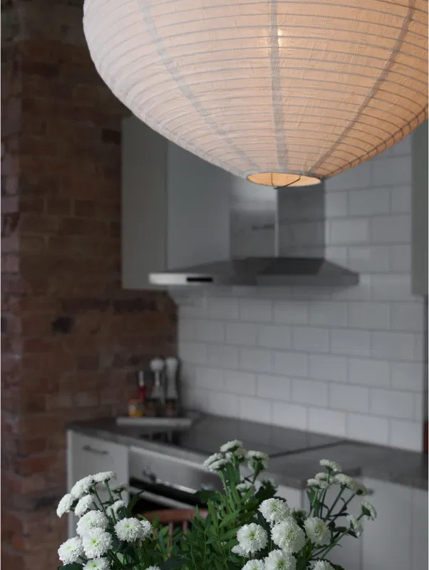 Verona Taklampa 55cm Vit