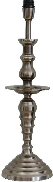 Lux Lampfot 62 Antik Silver