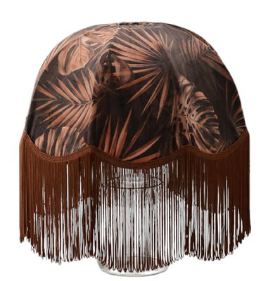 Rustic Jungle Takskärmar Rostfärgad Frans