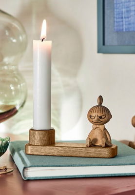 Moomin Ljusstake 10cm Trä Lilla My Moomin Ljusstake 10cm Trä Lilla My