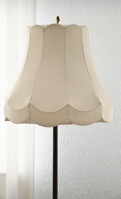 Lampskärm med Rörfäste/Toppdiskfäste