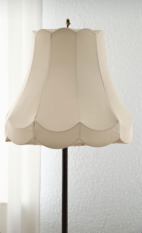 Lampskärm med Rörfäste/Toppdiskfäste