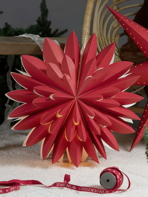 Hyacint julstjärna 50 röd PR Home