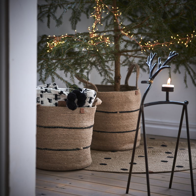 Oh Deer Värmeljushållare H47 Rost/Mässing