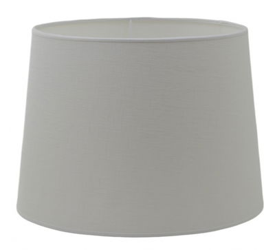 Enfärgade runda lampskärmar