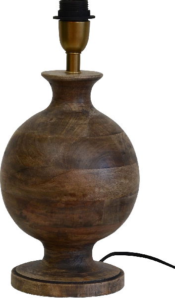 Positano Lampfot H36 Åldrat Trä