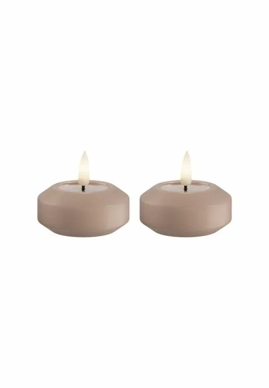 LED Flytande Värmeljus 6,1x5,5 Rose 2-p