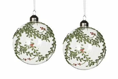 Flora julkula 10cm grön 2-pack