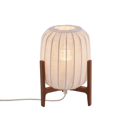 Prisma Mini Bordslampa Mörk Ask/Vit