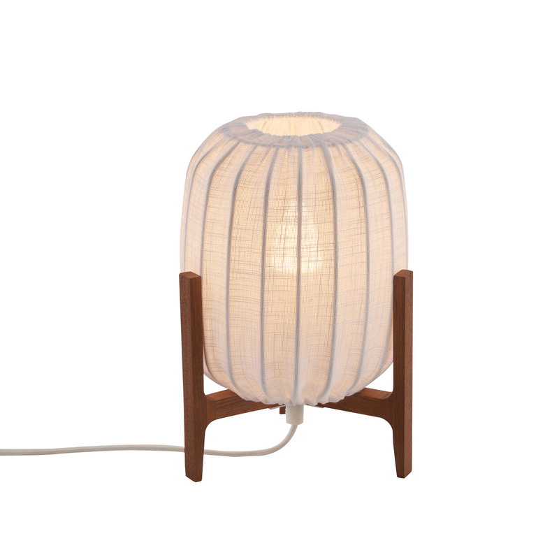 Prisma Mini Bordslampa Mörk Ask/Vit