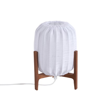 Prisma Mini Bordslampa Mörk Ask/Vit