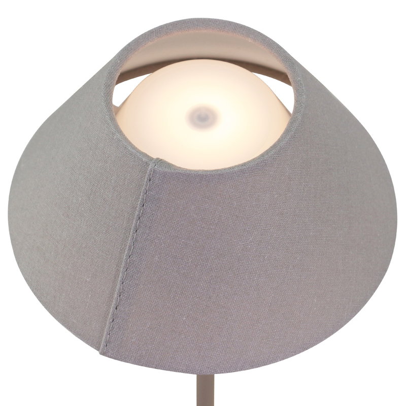 Teya Bordslampa Portabel Varmgrå