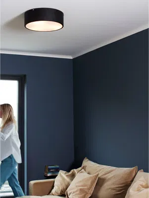 Colmar Plafond 41cm Svart