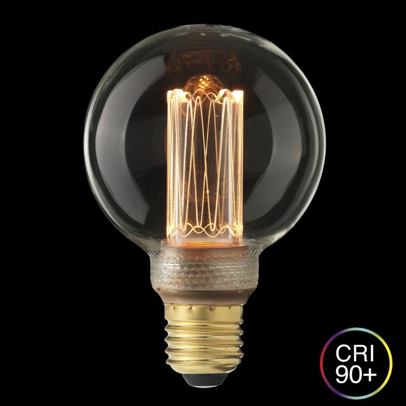 UNI-K Glob 80mm E27 818 3,5W Klar Dim