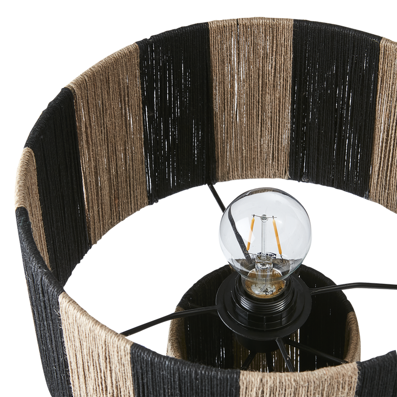 Jullan Bordslampa H72 Svart/Natur