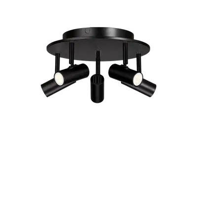 Cato LED Spotlight 5L Svart