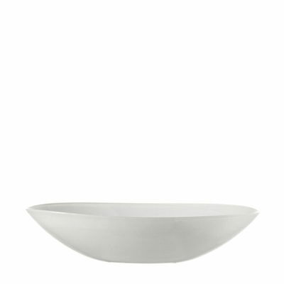 Alabastro skål 32 oval vit
