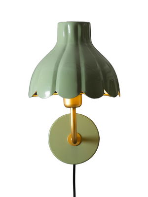 Wells vägglampa mossa