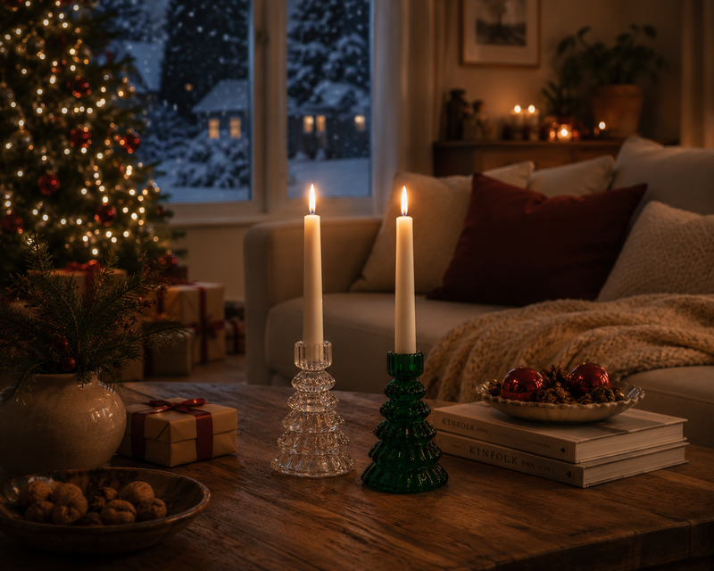 Julstämning med Daisy Ljusstake