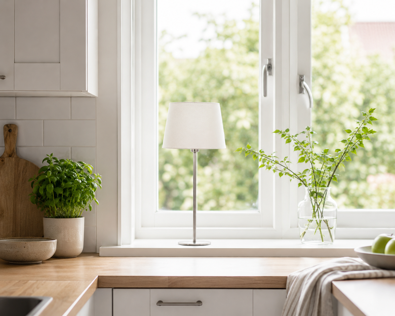 Base Lampfot med Omera lampskärm 23