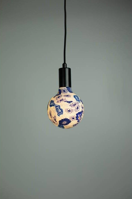 Glob E27 125mm 827 1,6W Flower Blue Dim