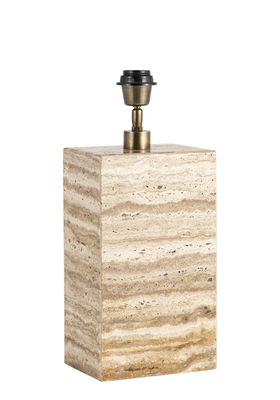 Zenith bordslampa 34 travertin beige