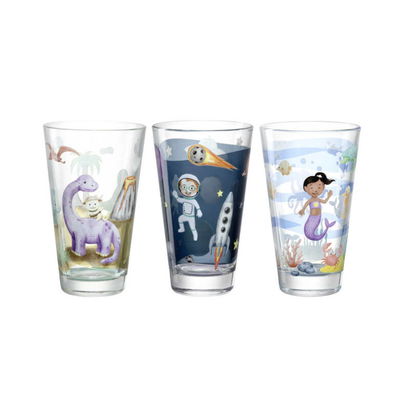 Bambini avventura dricksglas 300ml 6-pack