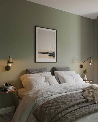 Quinn Vägglampa Matt Svart