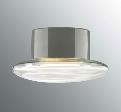 Aton Cairo Plafond Grå/Klar IP44