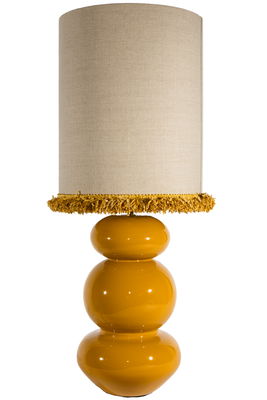 Unik lampskärm med fransar