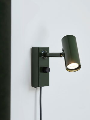 Cato LED Vägglampa Skogsgrön/Svart