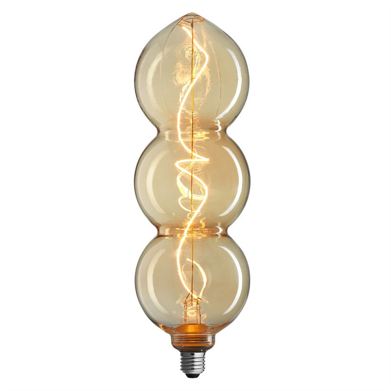 Triple E27 818 4W Guld 3-stegs Dim Memory