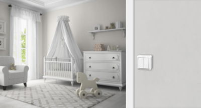 Strömbrytare UTP kron, Connect 2 Home