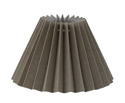 Linnea Skärmar Plisserad Natur