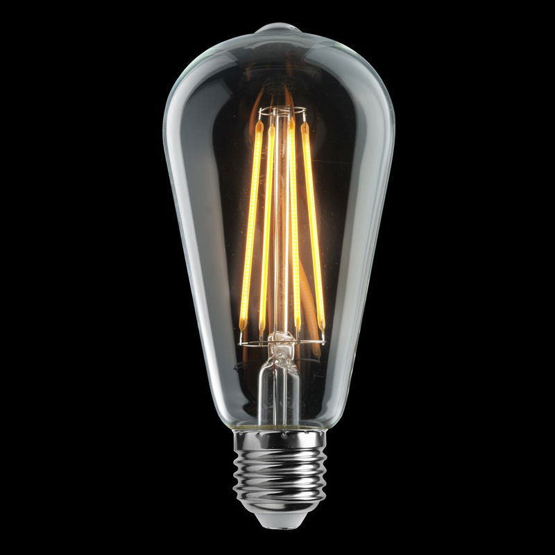 Edison E27 827 7W Klar 3-Stegs Dim Memory