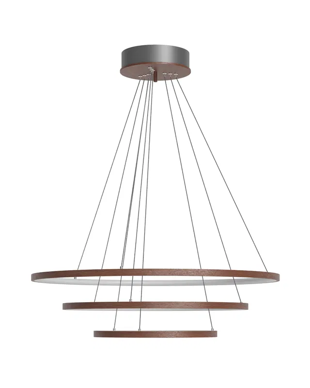 Trione Taklampa 80cm Valnöt