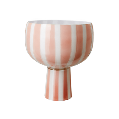 Circus Skål På Fot H19 Persika