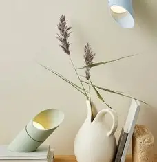 Phister portabel vägg/bordslampa sand