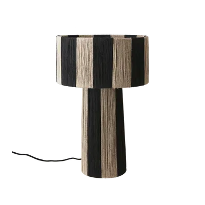 Jullan Bordslampa H49 Svart/Natur